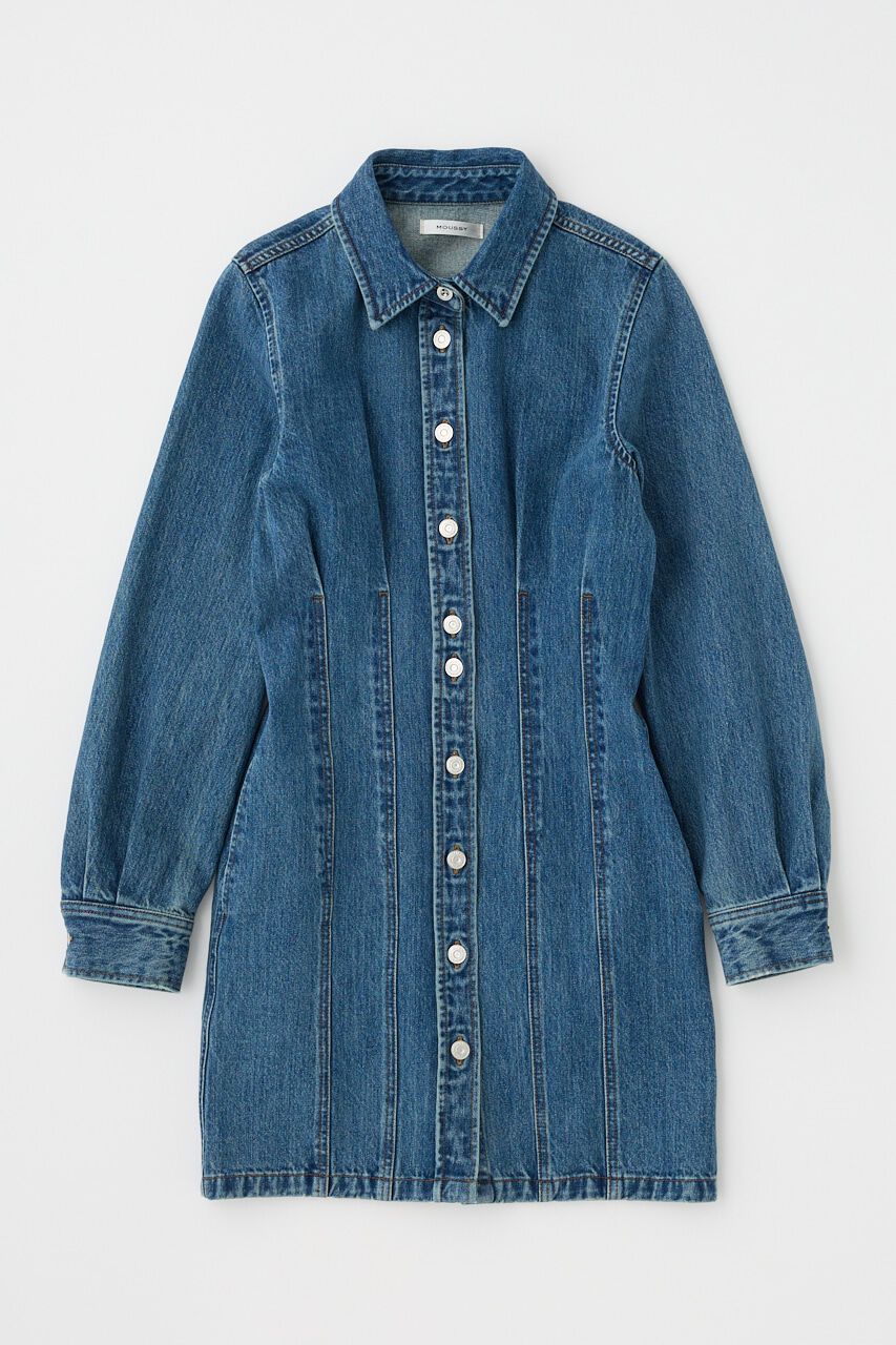 MOUSSY「WAIST TUCK ミニドレス」|ワンピース|