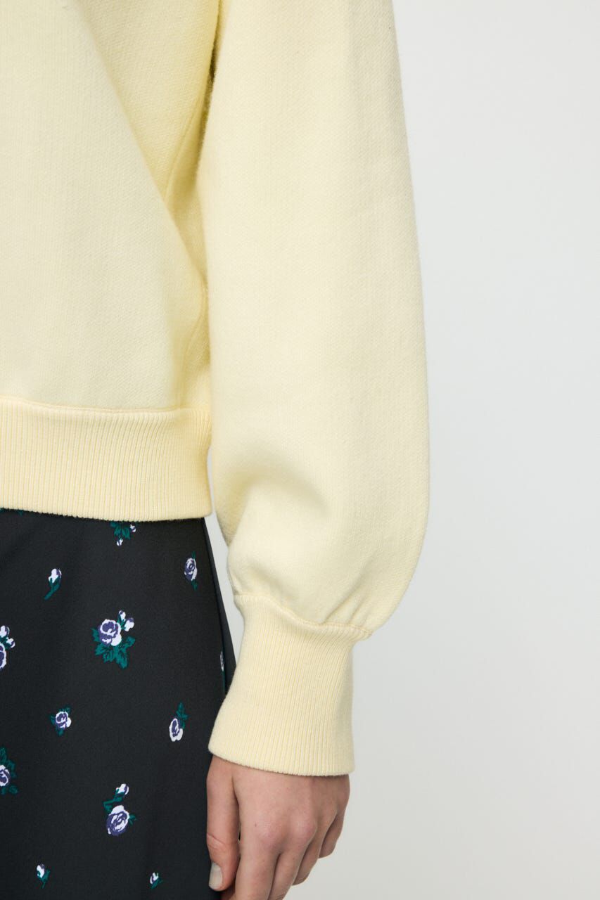 MOUSSY「SWEAT LIKE HALF ZIP ニットトップス」|パーカー|