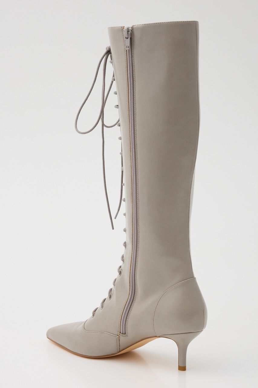 rienda「フロントレースアップロングブーツ」|その他|