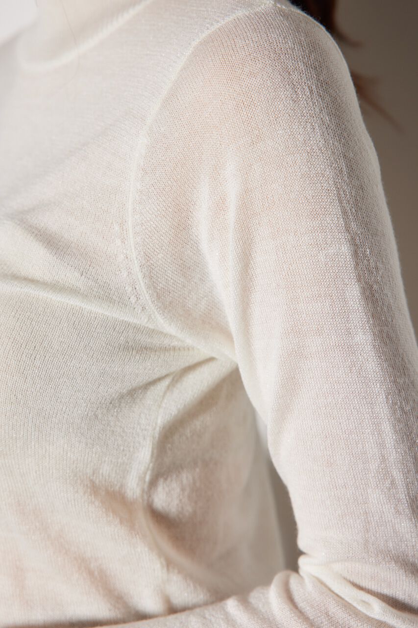 rienda「バックオープンボタンニットトップス」|ニット・セーター|