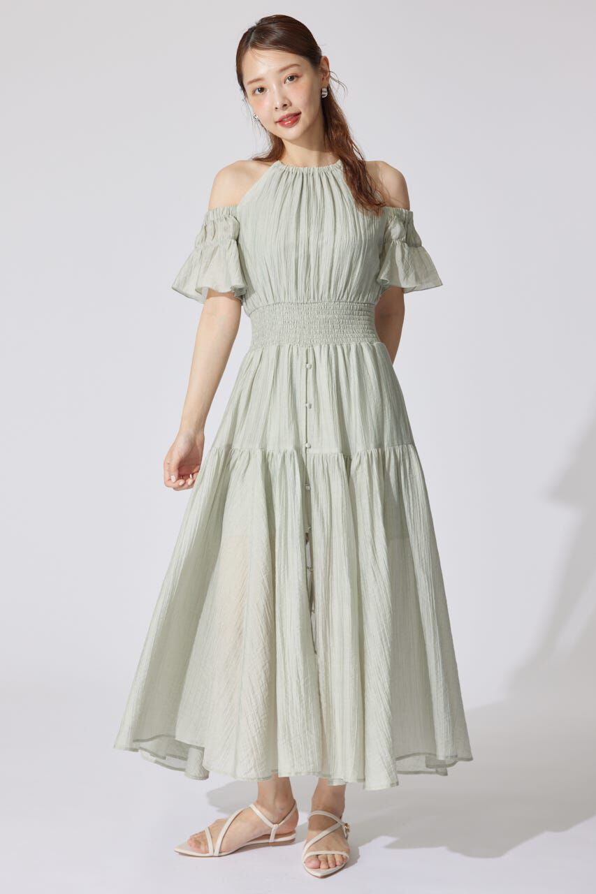 rienda「2WAYホルターネックロンパース」|ワンピース|