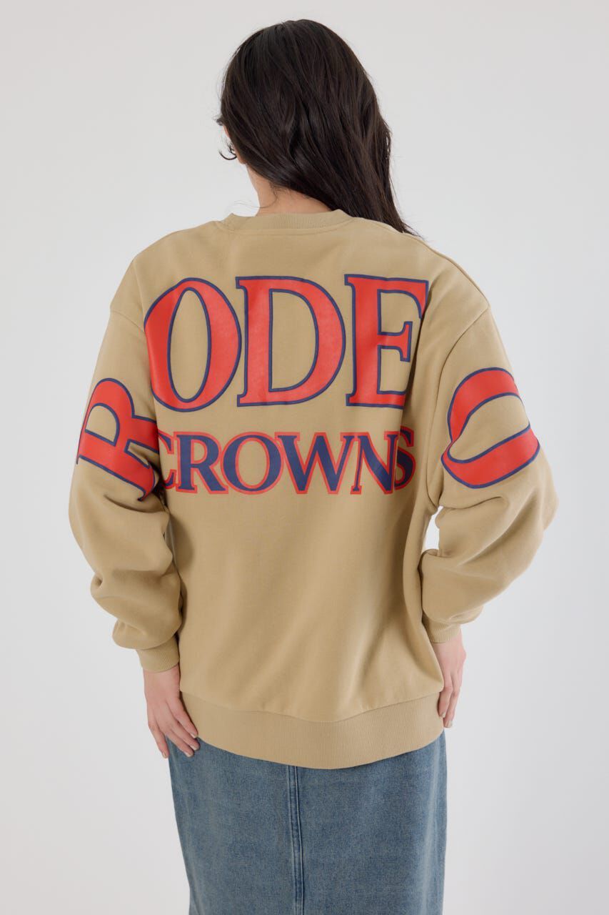 RODEO CROWNS「カラーアウトラインロゴスウェット」|パーカー|