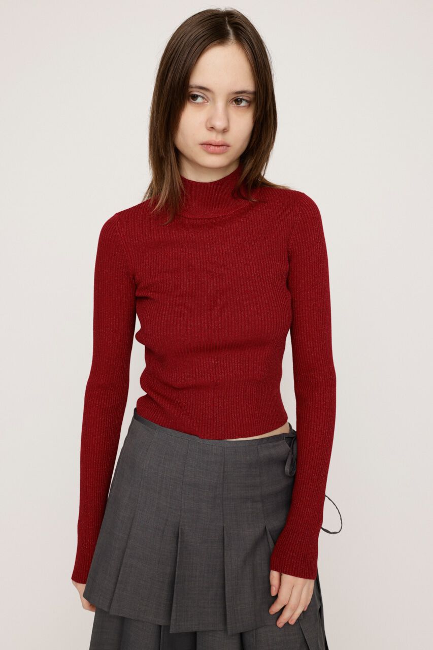 SLY「GLITTER COMPACT トップス」|ニット・セーター|