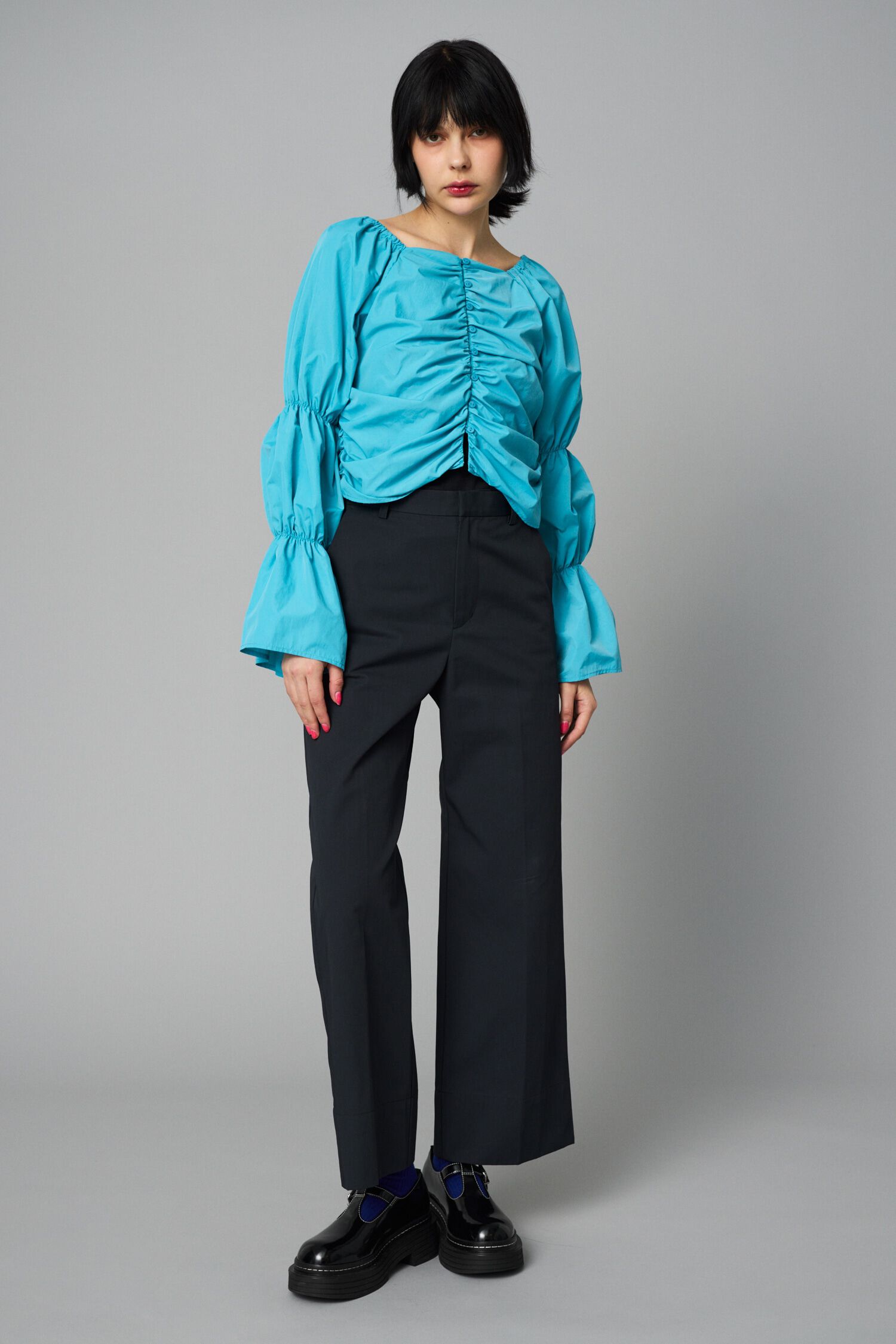 HeRIN.CYE「Puff sleeve tops」|シャツ・ブラウス|