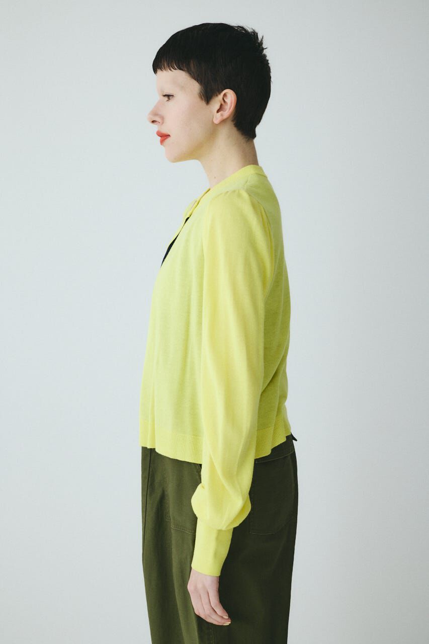 HeRIN.CYE「［予約］layered knit cardigan」|カーディガン|