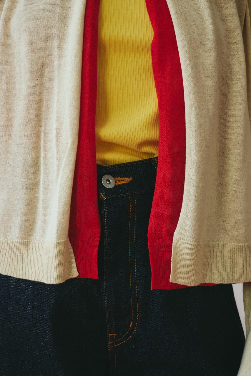 HeRIN.CYE「［予約］layered knit cardigan」|カーディガン|