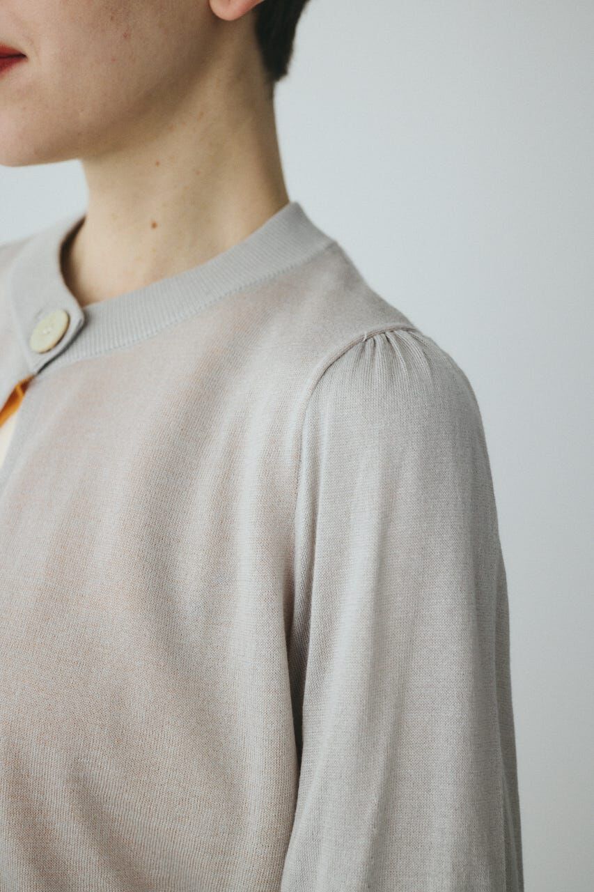 HeRIN.CYE「［予約］layered knit cardigan」|カーディガン|