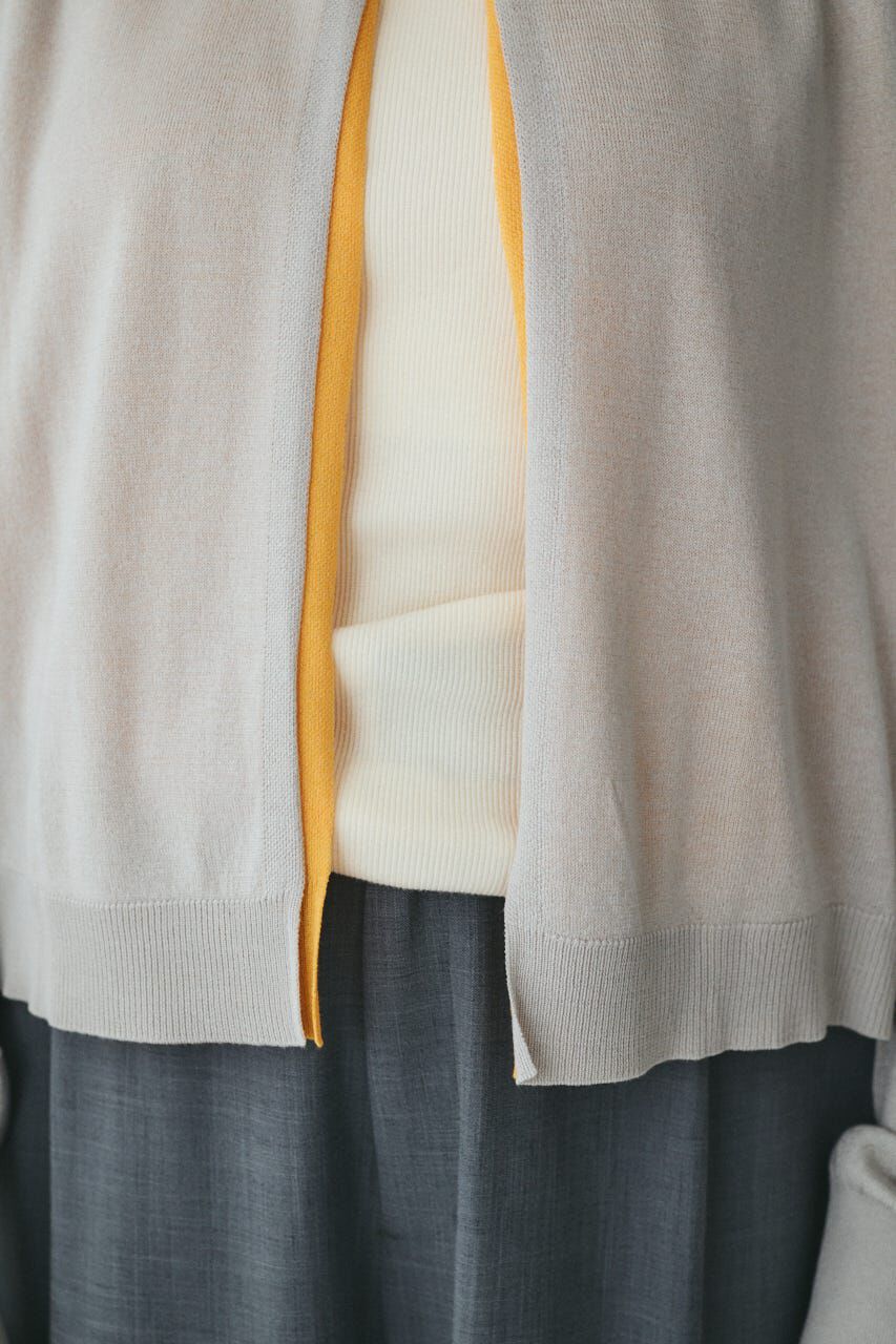 HeRIN.CYE「［予約］layered knit cardigan」|カーディガン|