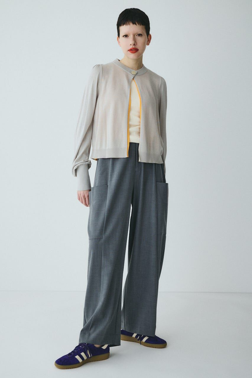 HeRIN.CYE「［予約］layered knit cardigan」|カーディガン|