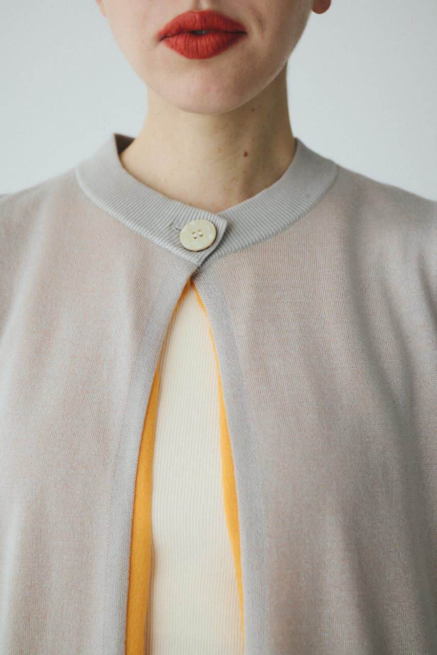 HeRIN.CYE「［予約］layered knit cardigan」|カーディガン|