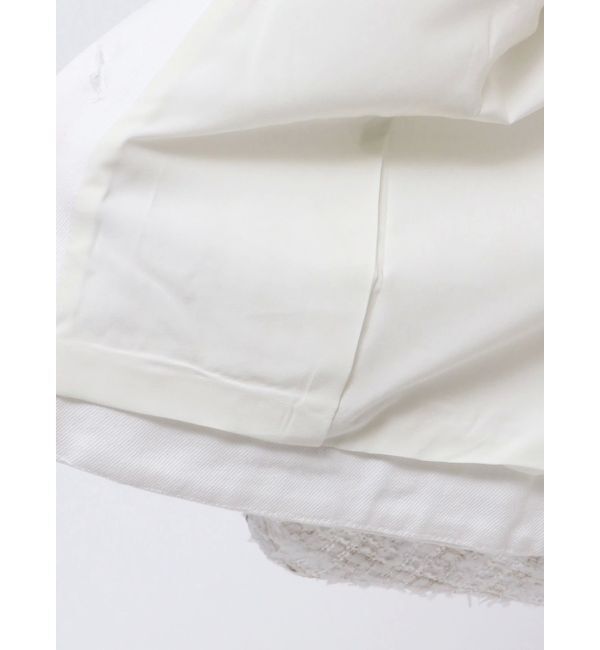 CALNAMUR「TWEED&times;DENIM BLOCKING JACKET/ツイード&times;デニムブロッキングジャケット」|その他|