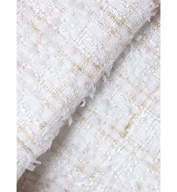 CALNAMUR「TWEED&times;DENIM BLOCKING JACKET/ツイード&times;デニムブロッキングジャケット」|その他|