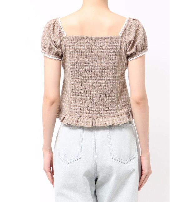 CALNAMUR「フリルカラーシャツ」|シャツ・ブラウス|