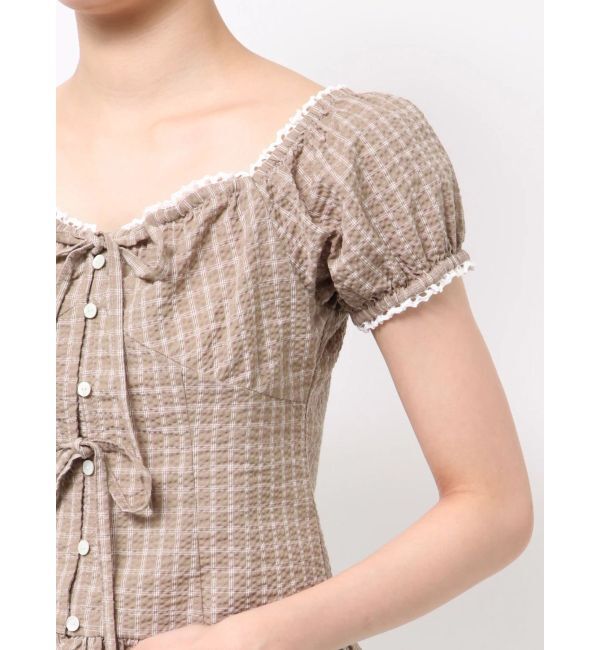 CALNAMUR「フリルカラーシャツ」|シャツ・ブラウス|