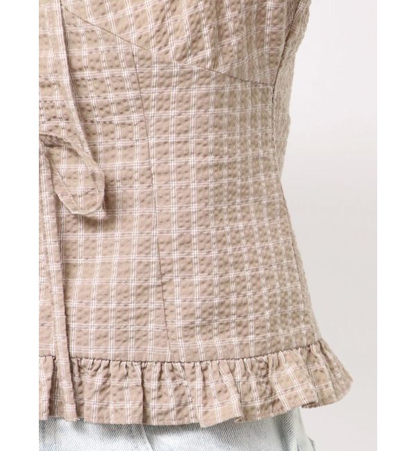 CALNAMUR「フリルカラーシャツ」|シャツ・ブラウス|