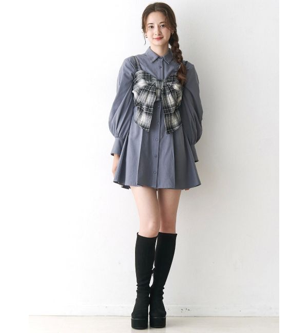 CALNAMUR「リボンビスチェ」|シャツ・ブラウス|