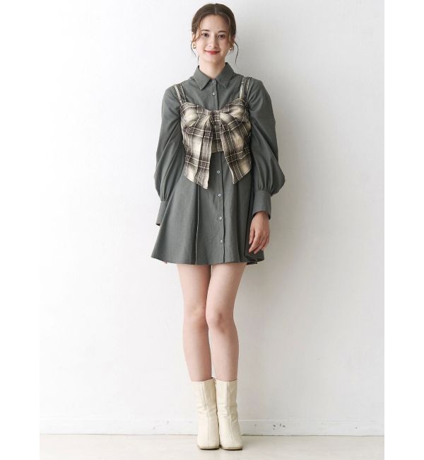 CALNAMUR「リボンビスチェ」|シャツ・ブラウス|