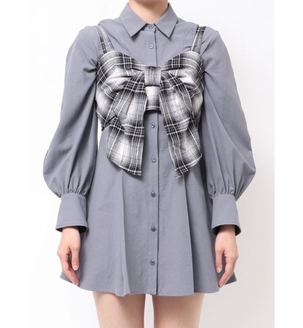 CALNAMUR「リボンビスチェ」|シャツ・ブラウス|