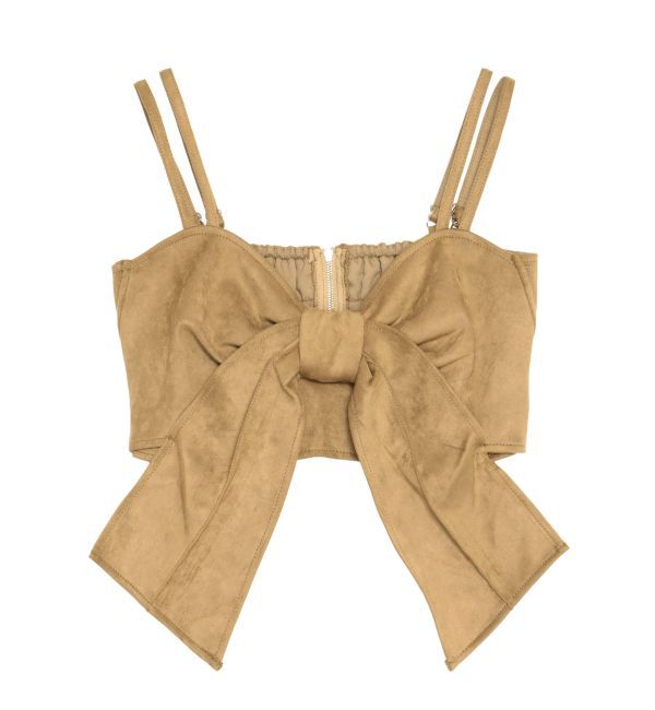 CALNAMUR「リボンビスチェ」|シャツ・ブラウス|