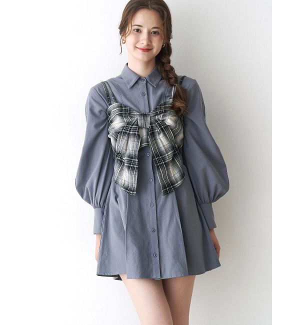 CALNAMUR「リボンビスチェ」|シャツ・ブラウス|