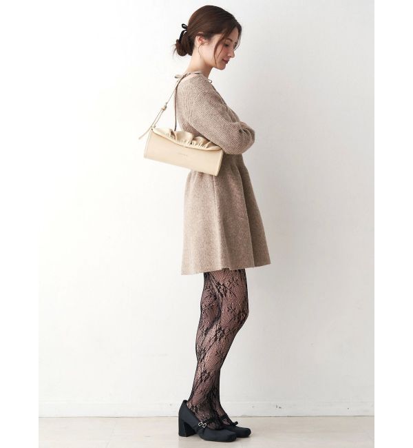 CALNAMUR「ギャザーデザイン筒形バック」|その他|