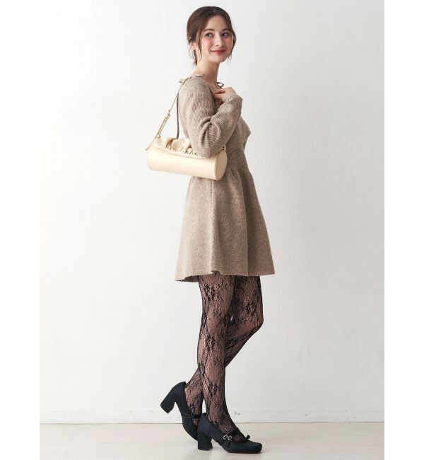 CALNAMUR「ギャザーデザイン筒形バック」|その他|