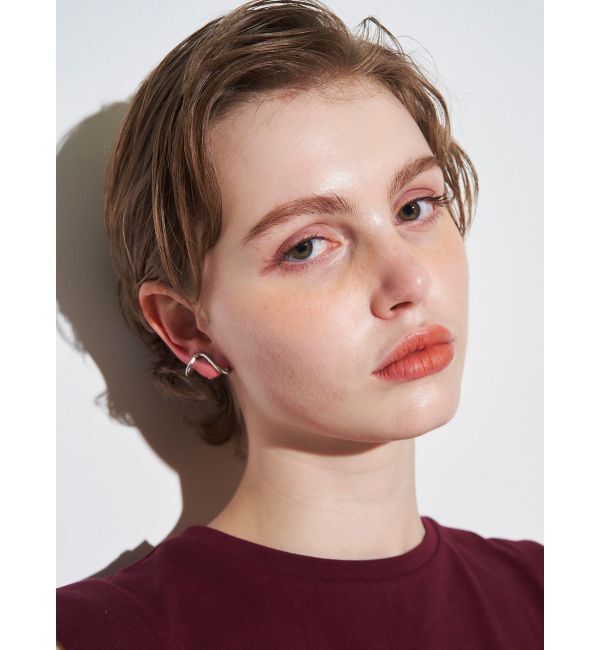 ELENDEEK「WAVE PEARL 2WAY PIERCE」|ピアス|