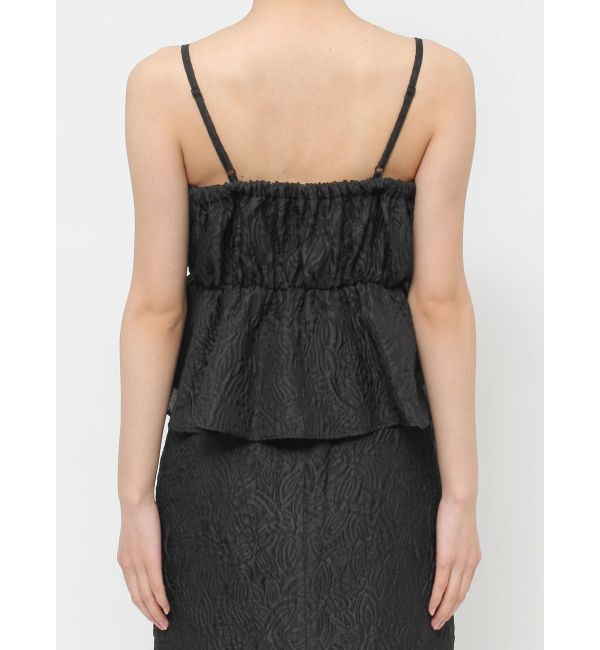 RESEXXY「ジャガードペプラムキャミチュニック【セットアップ着用可能】」|シャツ・ブラウス|