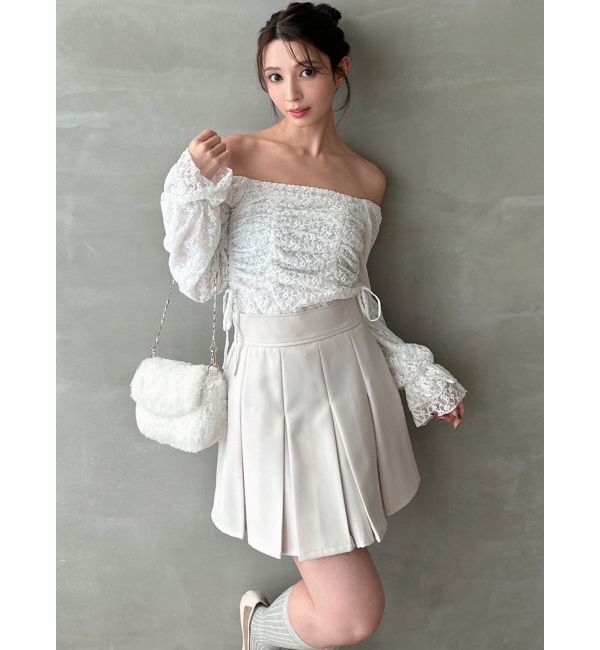 RESEXXY「ギャザーポイントブラウス」|シャツ・ブラウス|