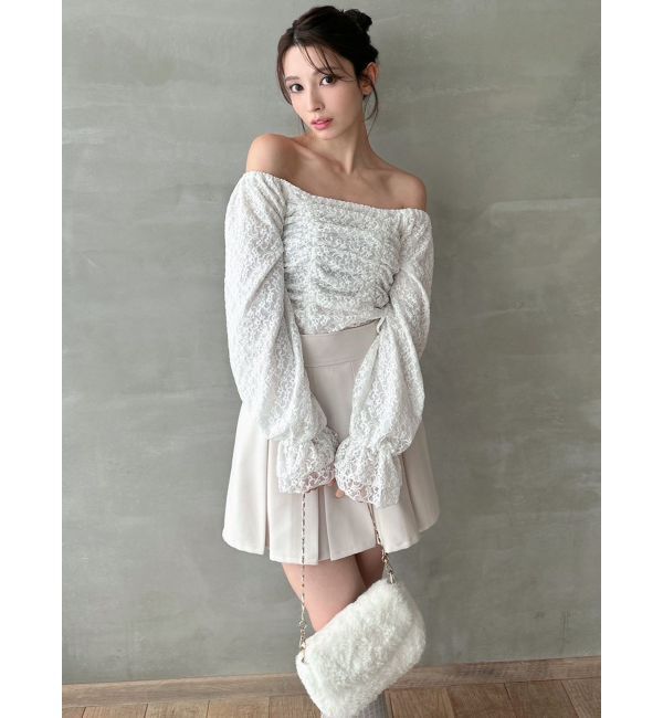 RESEXXY「ギャザーポイントブラウス」|シャツ・ブラウス|