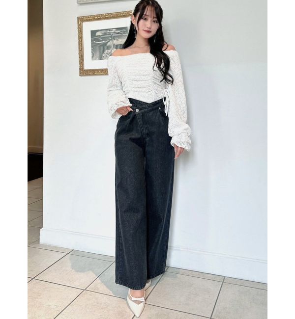 RESEXXY「ギャザーポイントブラウス」|シャツ・ブラウス|