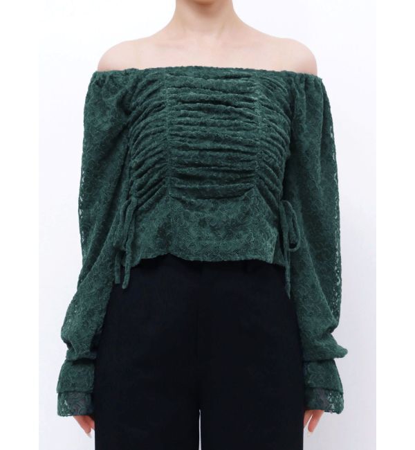 RESEXXY「ギャザーポイントブラウス」|シャツ・ブラウス|