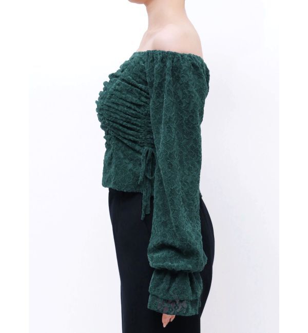 RESEXXY「ギャザーポイントブラウス」|シャツ・ブラウス|