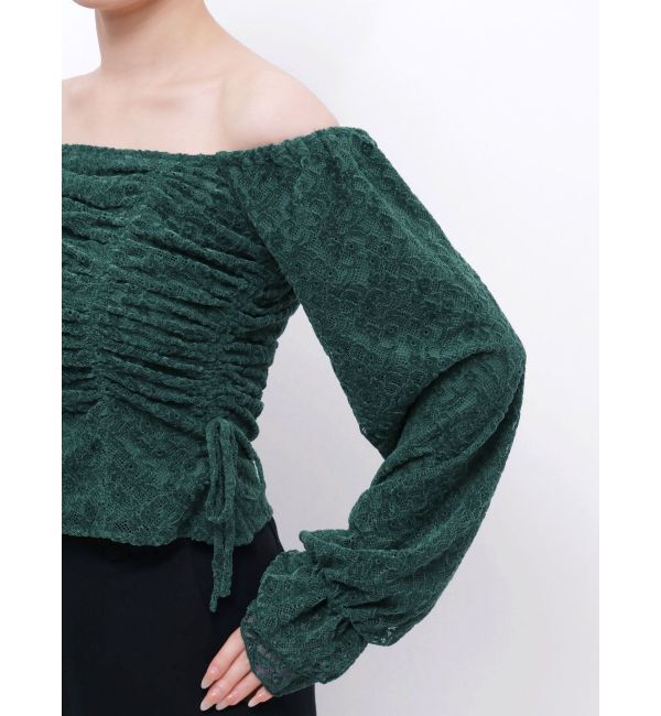 RESEXXY「ギャザーポイントブラウス」|シャツ・ブラウス|