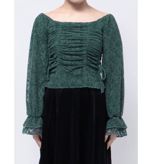 RESEXXY「ギャザーポイントブラウス」|シャツ・ブラウス|