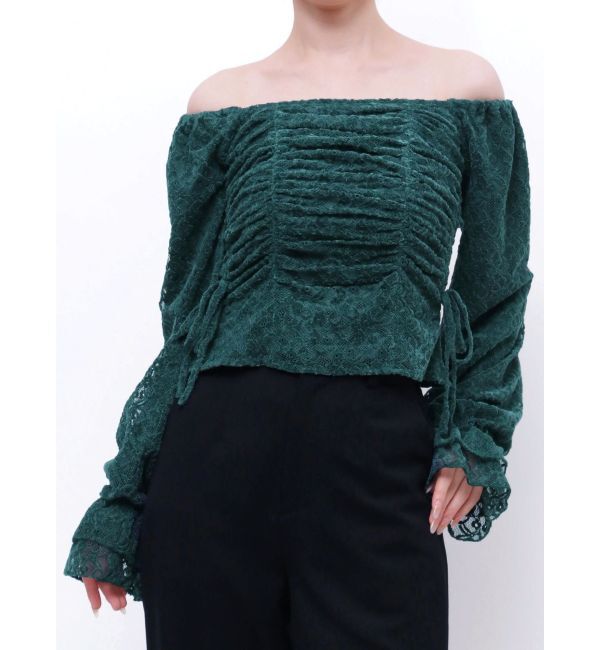 RESEXXY「ギャザーポイントブラウス」|シャツ・ブラウス|