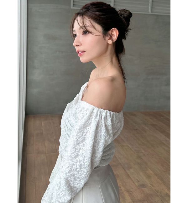 RESEXXY「ギャザーポイントブラウス」|シャツ・ブラウス|