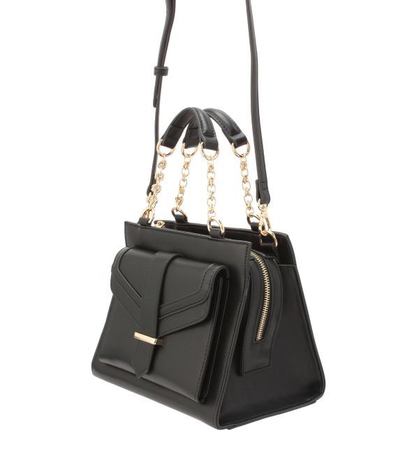 RESEXXY「フラップポイントスクエアハンドバッグ」|ハンドバッグ|