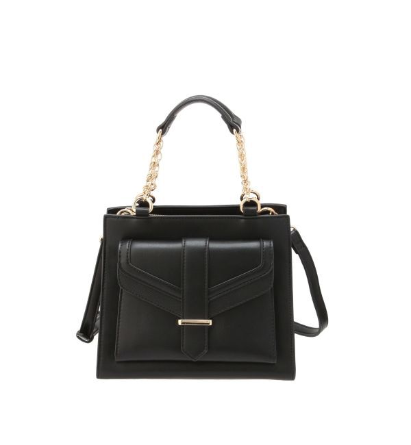 RESEXXY「フラップポイントスクエアハンドバッグ」|ハンドバッグ|