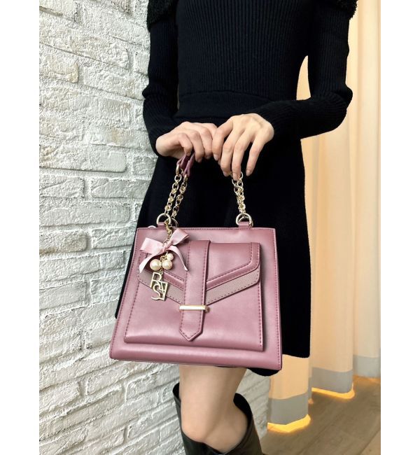 RESEXXY「フラップポイントスクエアハンドバッグ」|ハンドバッグ|