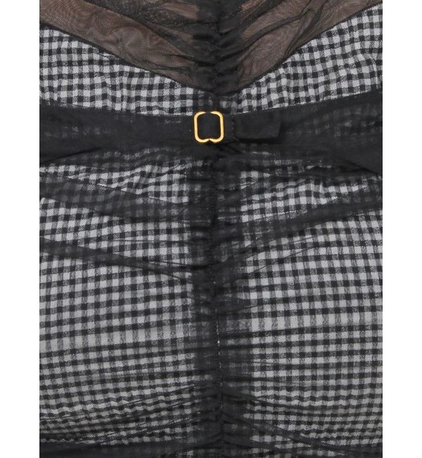 RESEXXY「シャーリングレイヤードトップス」|シャツ・ブラウス|