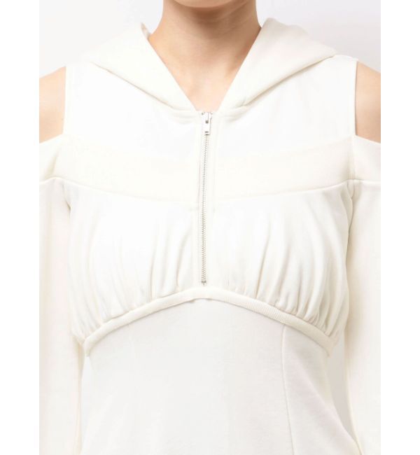 RESEXXY「レイヤードフーディワンピース」|ワンピース|