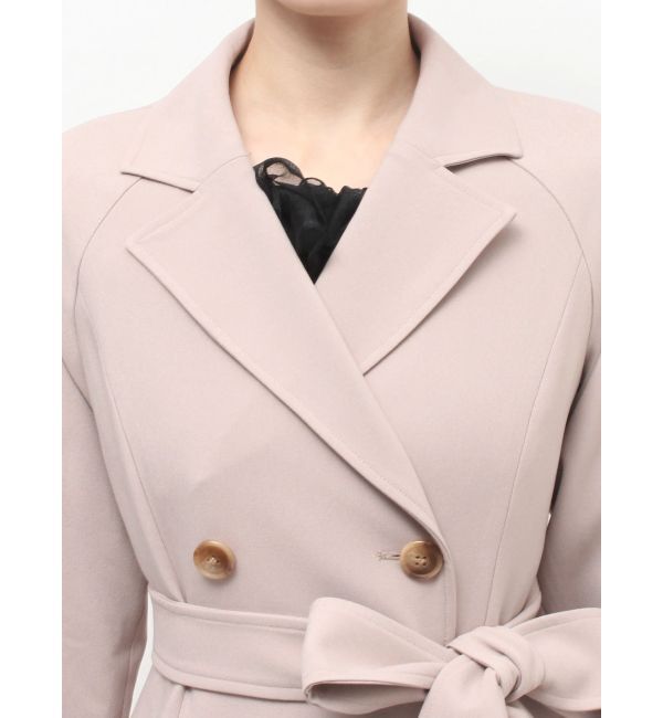 RESEXXY「カスケードフレアロングコート」|トレンチコート|