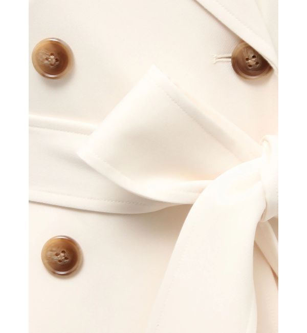 RESEXXY「カスケードフレアロングコート」|トレンチコート|