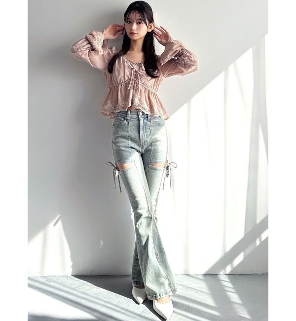 RESEXXY「エンブロイダリーレースブラウス」|シャツ・ブラウス|