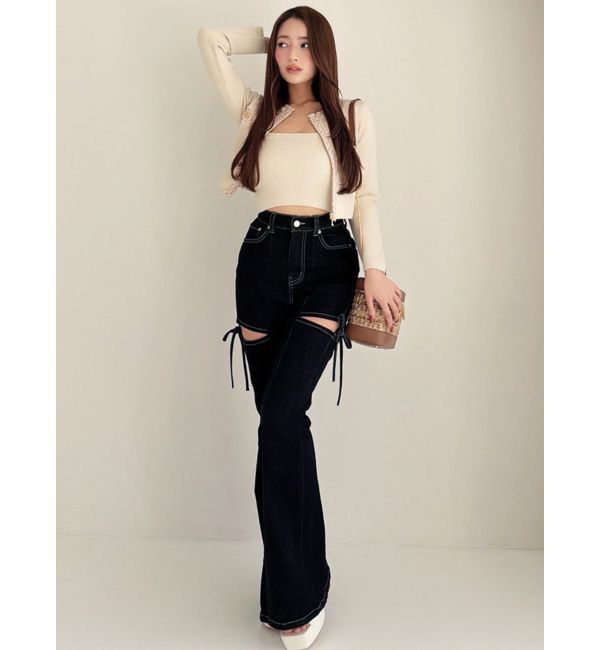 RESEXXY「ツイードデザインアンサンブル」|ニット・セーター|