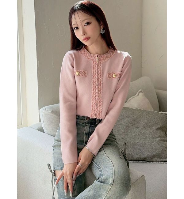 RESEXXY「ツイードデザインアンサンブル」|ニット・セーター|