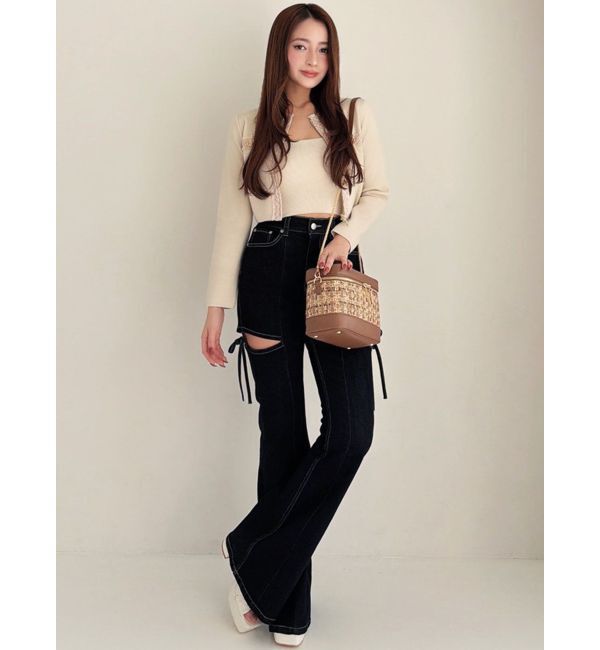 RESEXXY「ツイードデザインアンサンブル」|ニット・セーター|