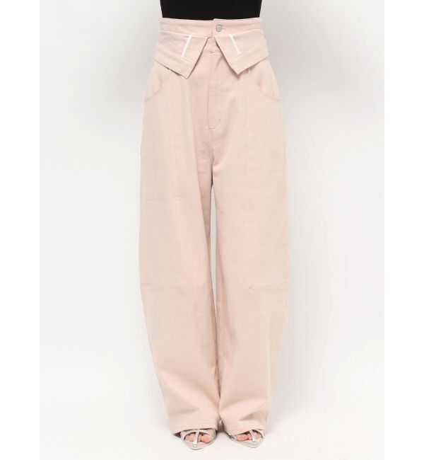 dazzlin「【CanCamタイアップ】カーブラインデニムパンツ」|デニム|