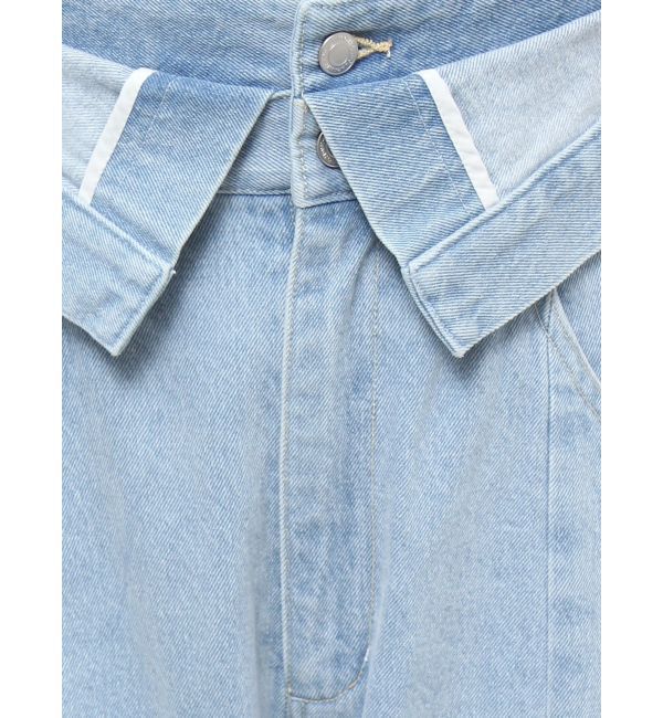 dazzlin「【CanCamタイアップ】カーブラインデニムパンツ」|デニム|